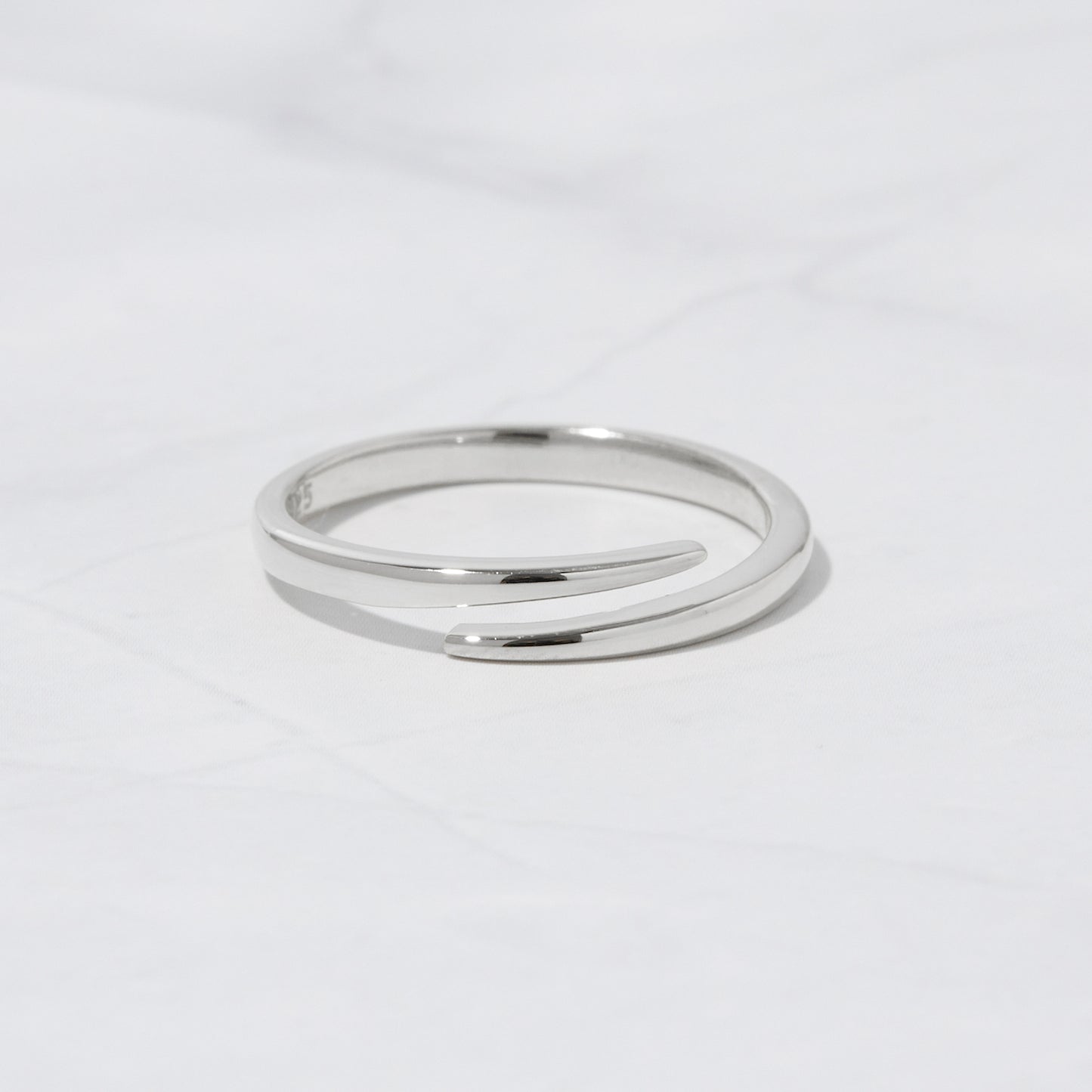 Open Spiral Ring