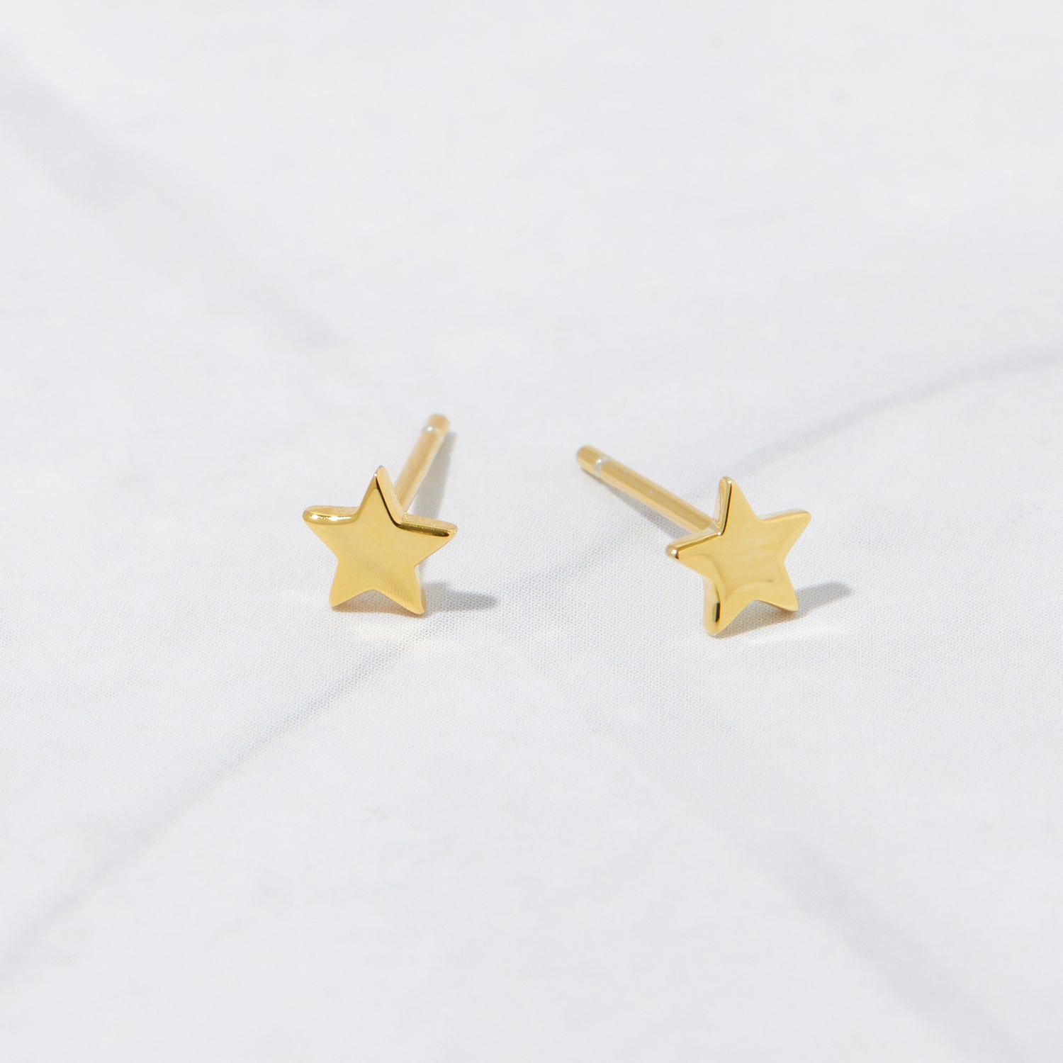 Plain Star Studs
