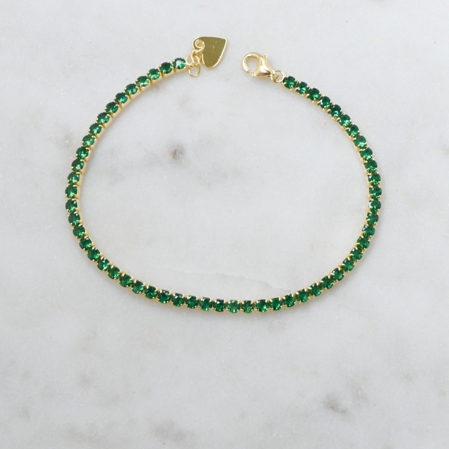 Emerald Tennis Bracelet