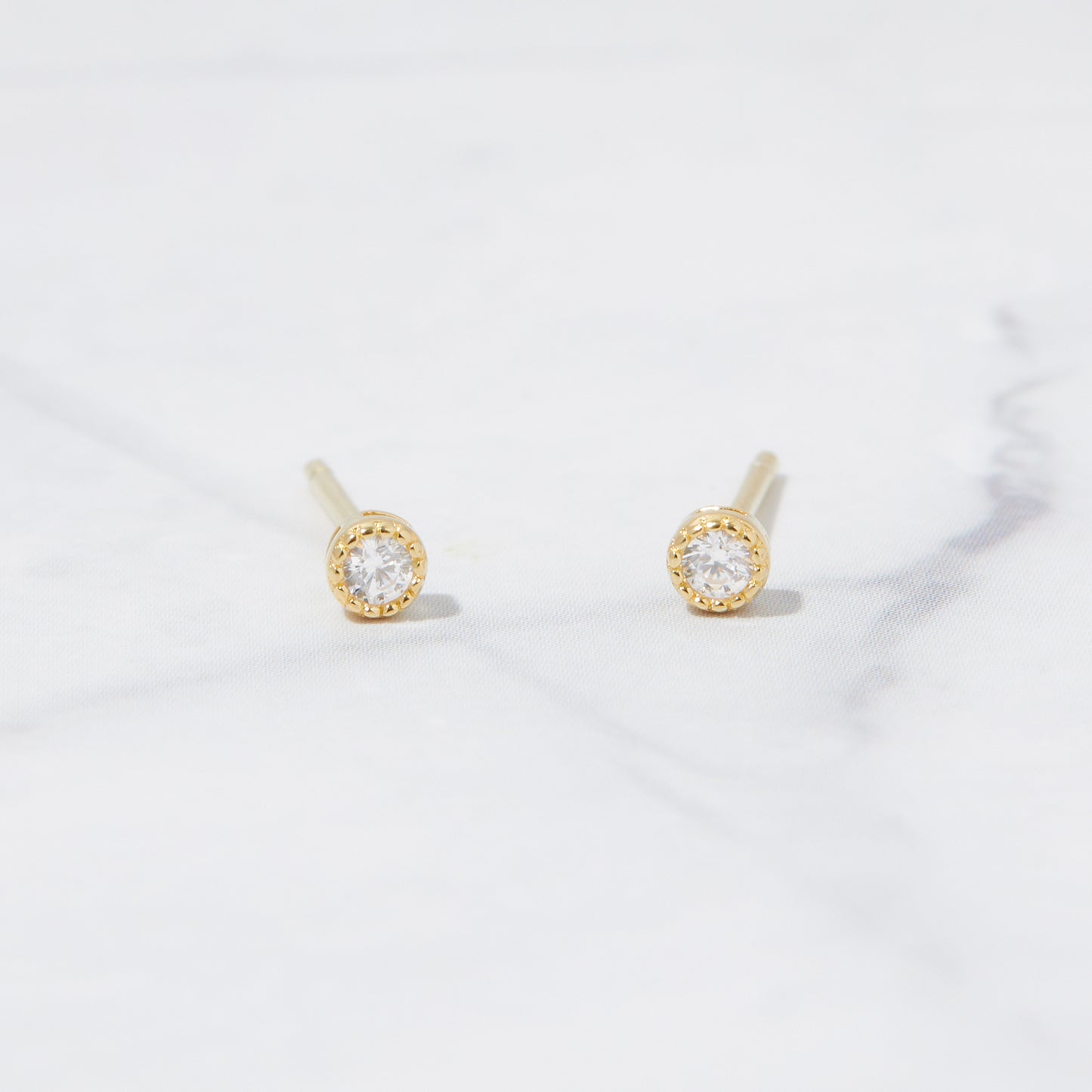 Classic diamond stud earrings for elegant everyday wear